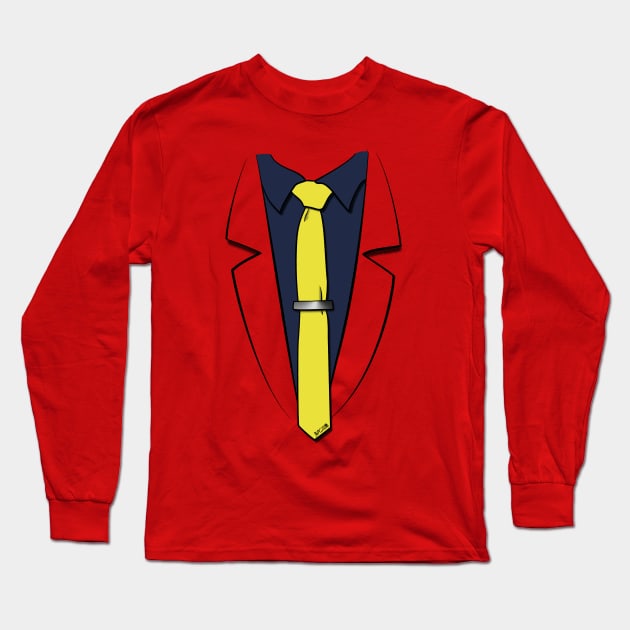 Lupin III's suit Long Sleeve T-Shirt by LanfaTees